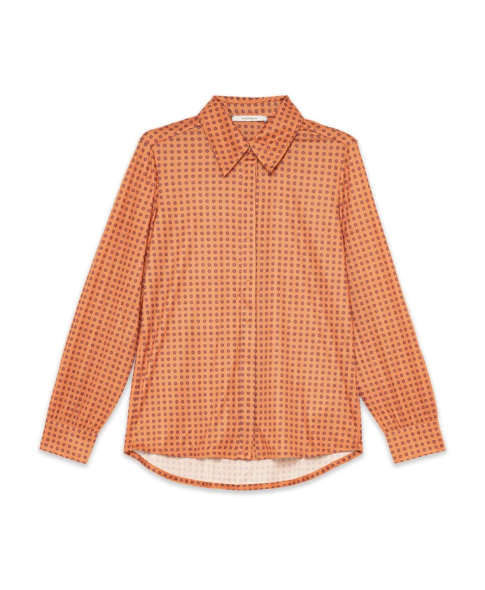 Футболка с микропринтом Maliparmi, оранжевый
Футболка с микропринтом Maliparmi, оранжевый