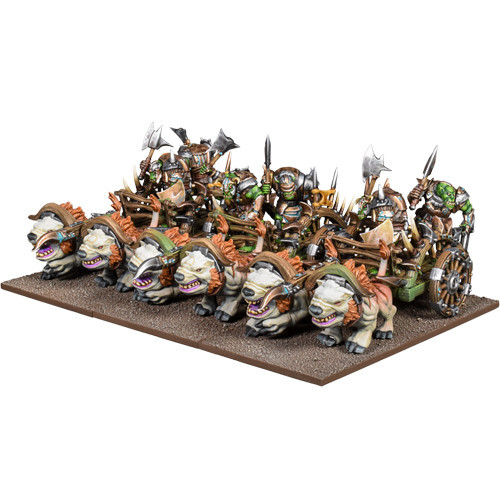 Миниатюра Mantic Games Kings of War 3E: Riftforged Orc - Chariots / Fight Wagons
Миниатюра Mantic Games Kings of War 3E: Riftforged Orc - Chariots / Fight Wagons