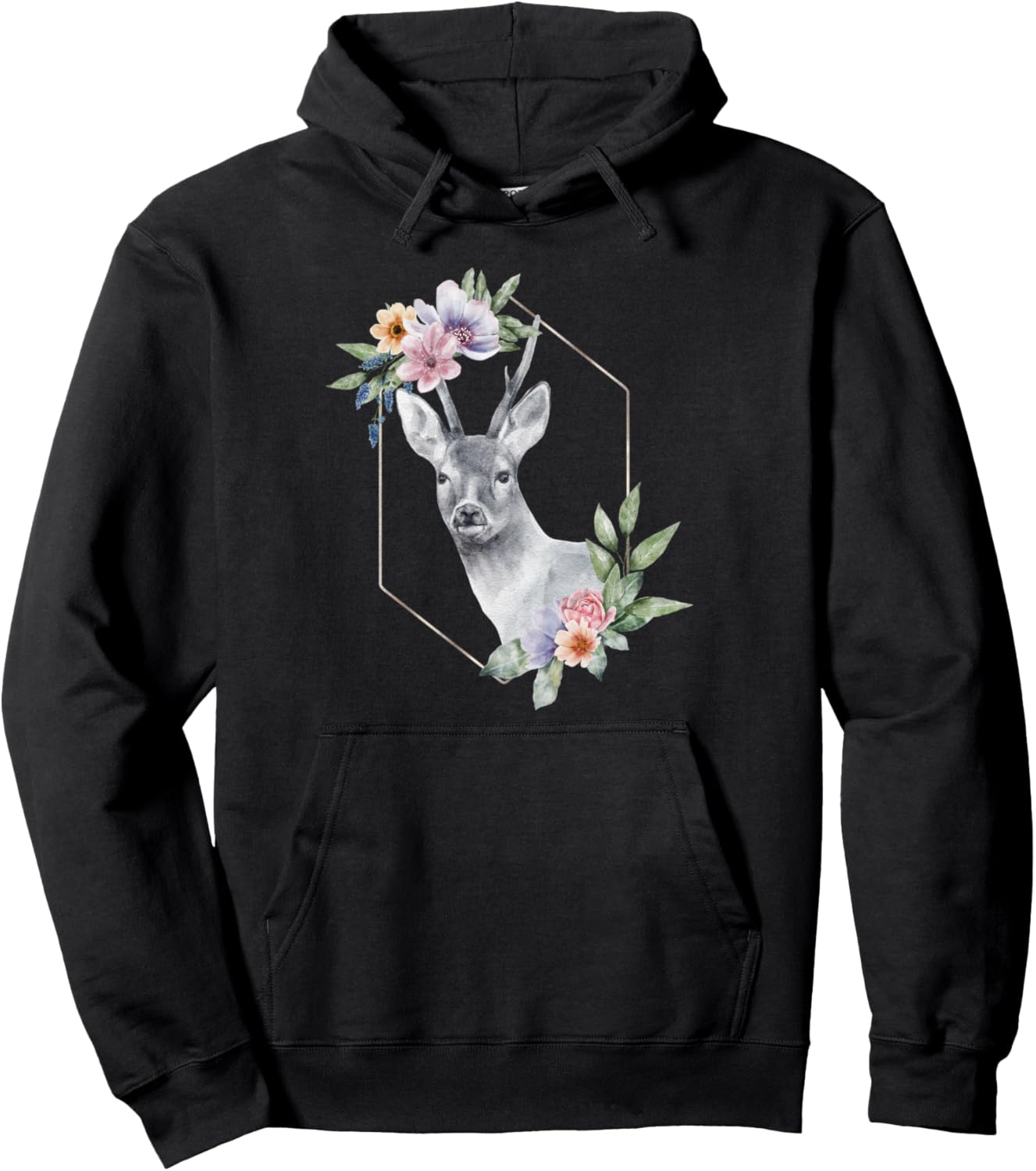 Худи с рисунком оленя в цветочной рамке, акварельный рисунок, черный Dear Gift Nyc
Худи с рисунком оленя в цветочной рамке, акварельный рисунок, черный Dear Gift Nyc