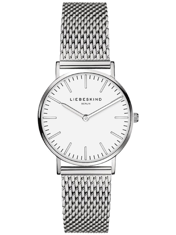 LIEBESKIND BERLIN Тонкие часы Must-Have в серебристом цвете
LIEBESKIND BERLIN Тонкие часы Must-Have в серебристом цвете