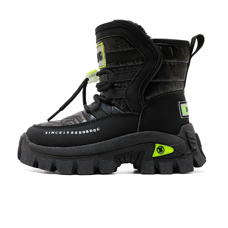 Легкие амортизирующие термосапоги для детей BOBDOG, черный
Легкие амортизирующие термосапоги для детей BOBDOG, черный