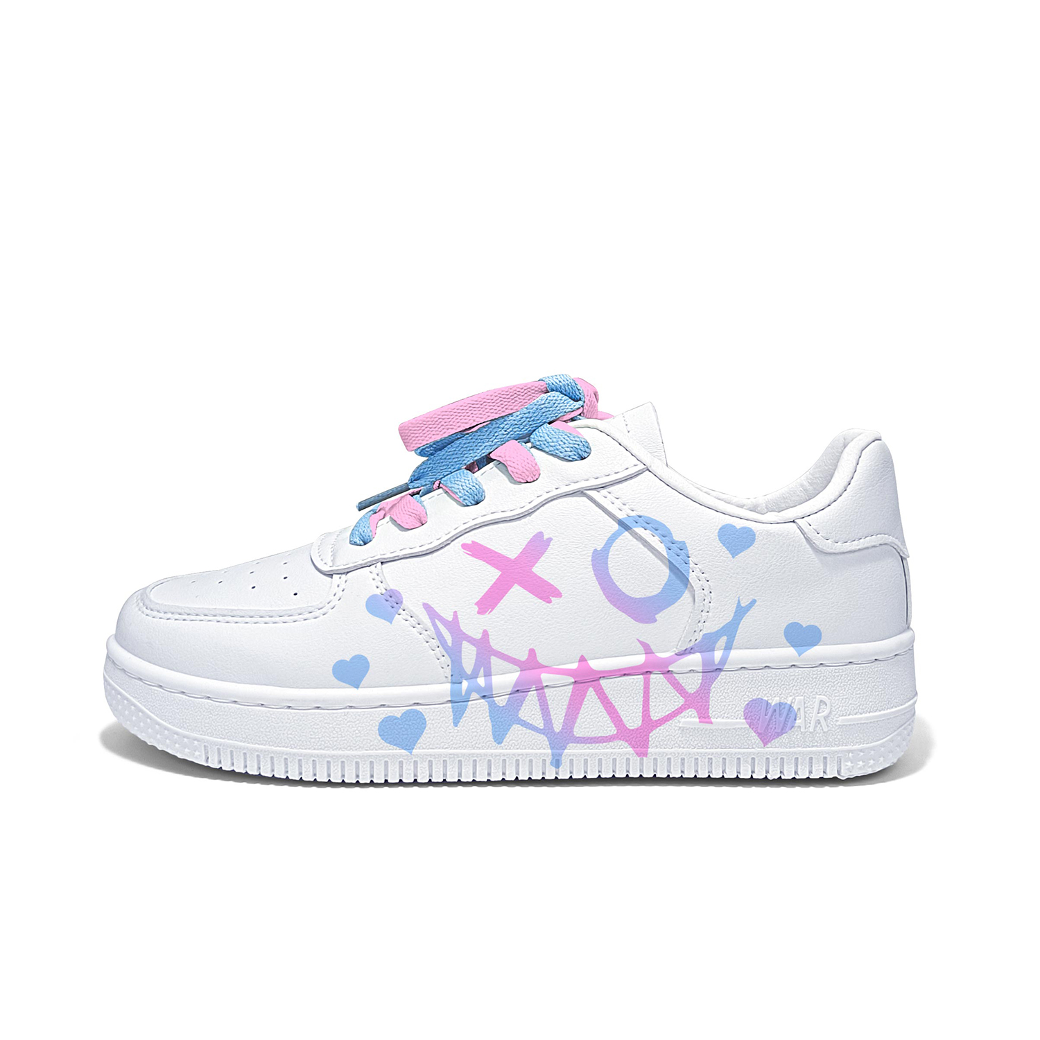 WARRIOR Износостойкие и легкие низкие скейтерские кроссовки унисекс Z1633D (белый розовый синий), цвет Z1633D( White Pink Blue )
WARRIOR Износостойкие и легкие низкие скейтерские кроссовки унисекс Z1633D (белый розовый синий), цвет Z1633D( White Pink Blue )