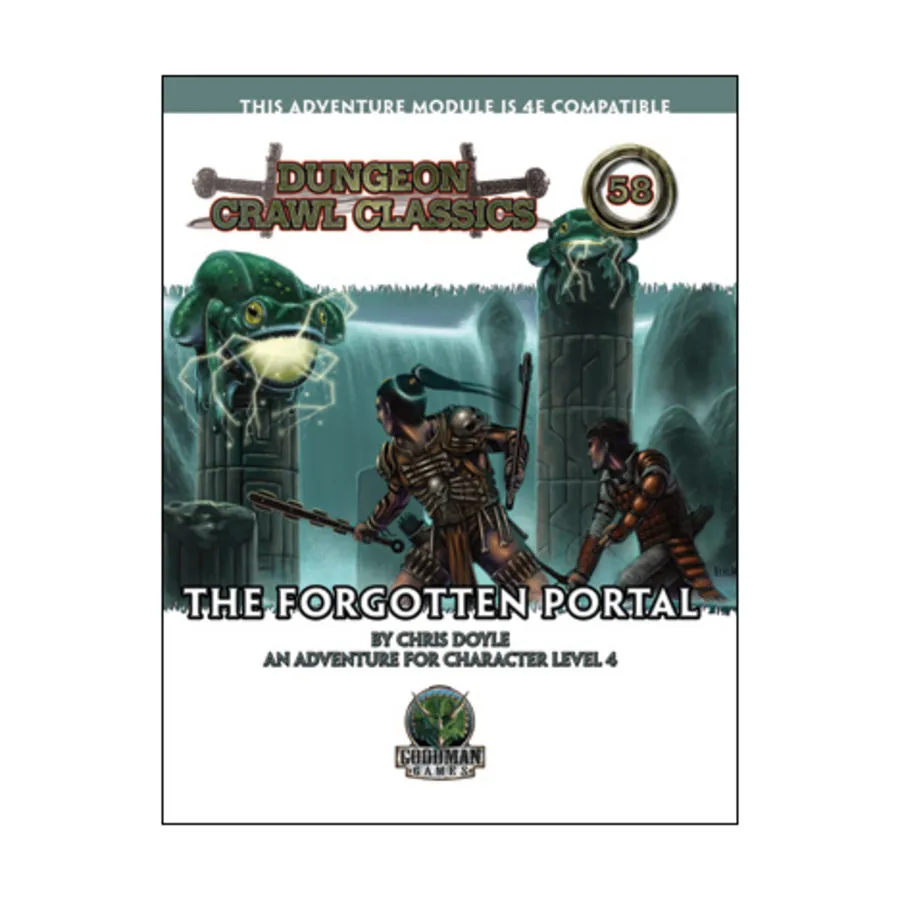 Forgotten Portal, Dungeon Crawl Classics (4e), мягкая обложка
Forgotten Portal, Dungeon Crawl Classics (4e), мягкая обложка