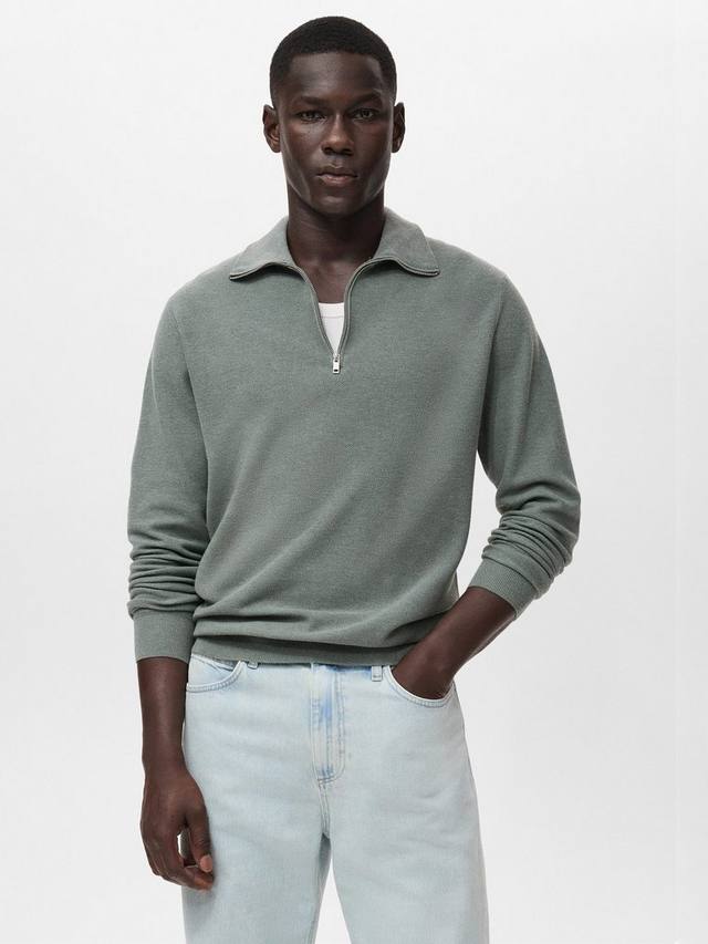 Тонкий воротник-воронка из хлопкового трикотажа Mango, Medium Green
Тонкий воротник-воронка из хлопкового трикотажа Mango, Medium Green