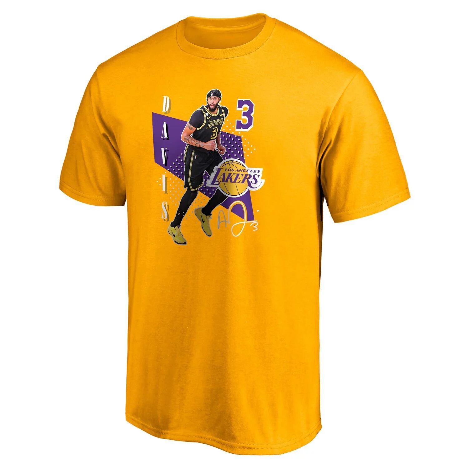 Мужская футболка с логотипом Anthony Davis Gold Los Angeles Lakers Pick & Roll Fanatics
Мужская футболка с логотипом Anthony Davis Gold Los Angeles Lakers Pick & Roll Fanatics