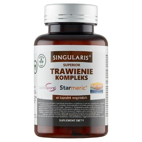 Singularis Superior, Комплекс для пищеварения, 60 капсул. Inna marka
Singularis Superior, Комплекс для пищеварения, 60 капсул. Inna marka