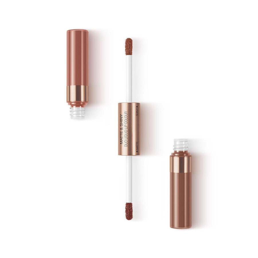 KIKO Milano, Matte & Shiny Duo Liquid Lip Color, Жидкая помада с двойным финишем, 04 Middle Earth, 7 мл
KIKO Milano, Matte & Shiny Duo Liquid Lip Color, Жидкая помада с двойным финишем, 04 Middle Earth, 7 мл