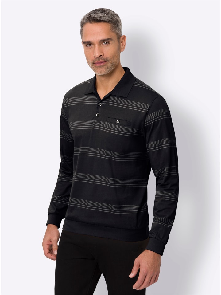 Толстовка в черную и светло-серую полоску Sieh an!
Толстовка в черную и светло-серую полоску Sieh an!