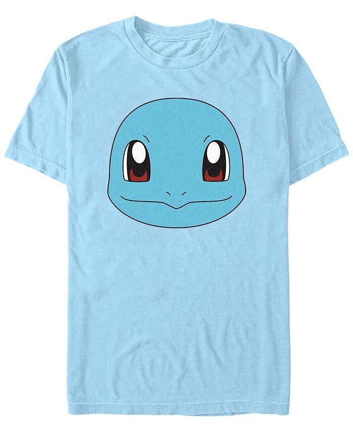 Мужская футболка с коротким рукавом Pokemon Squirtle Big Face Fifth Sun, синий 
Мужская футболка с коротким рукавом Pokemon Squirtle Big Face Fifth Sun, синий