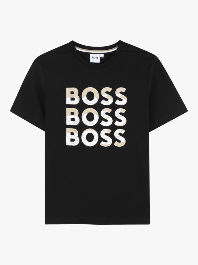 BOSS Kids' футболка с мульти-лого HUGO BOSS, Black
BOSS Kids' футболка с мульти-лого HUGO BOSS, Black