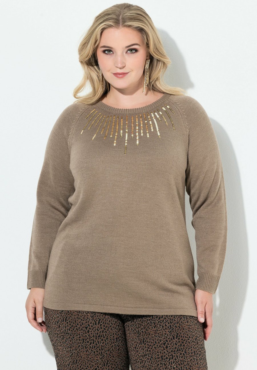 Джемпер MIAMODA PAILLETTEN RAGLAN-LANGARM, Camel/Light Brown
Джемпер MIAMODA PAILLETTEN RAGLAN-LANGARM, Camel/Light Brown