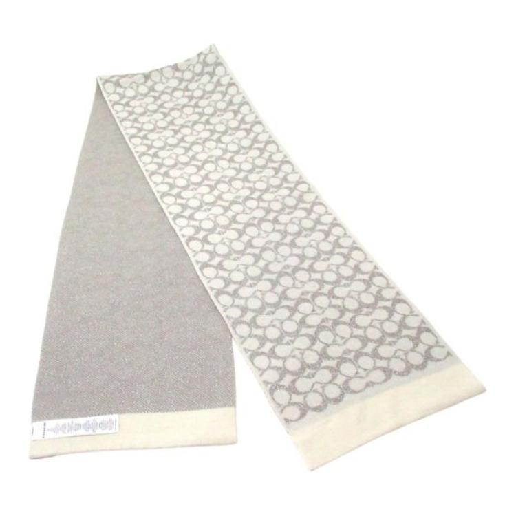 COACH Серый шарф из металлизированной пряжи для женщин, Gray
COACH Серый шарф из металлизированной пряжи для женщин, Gray