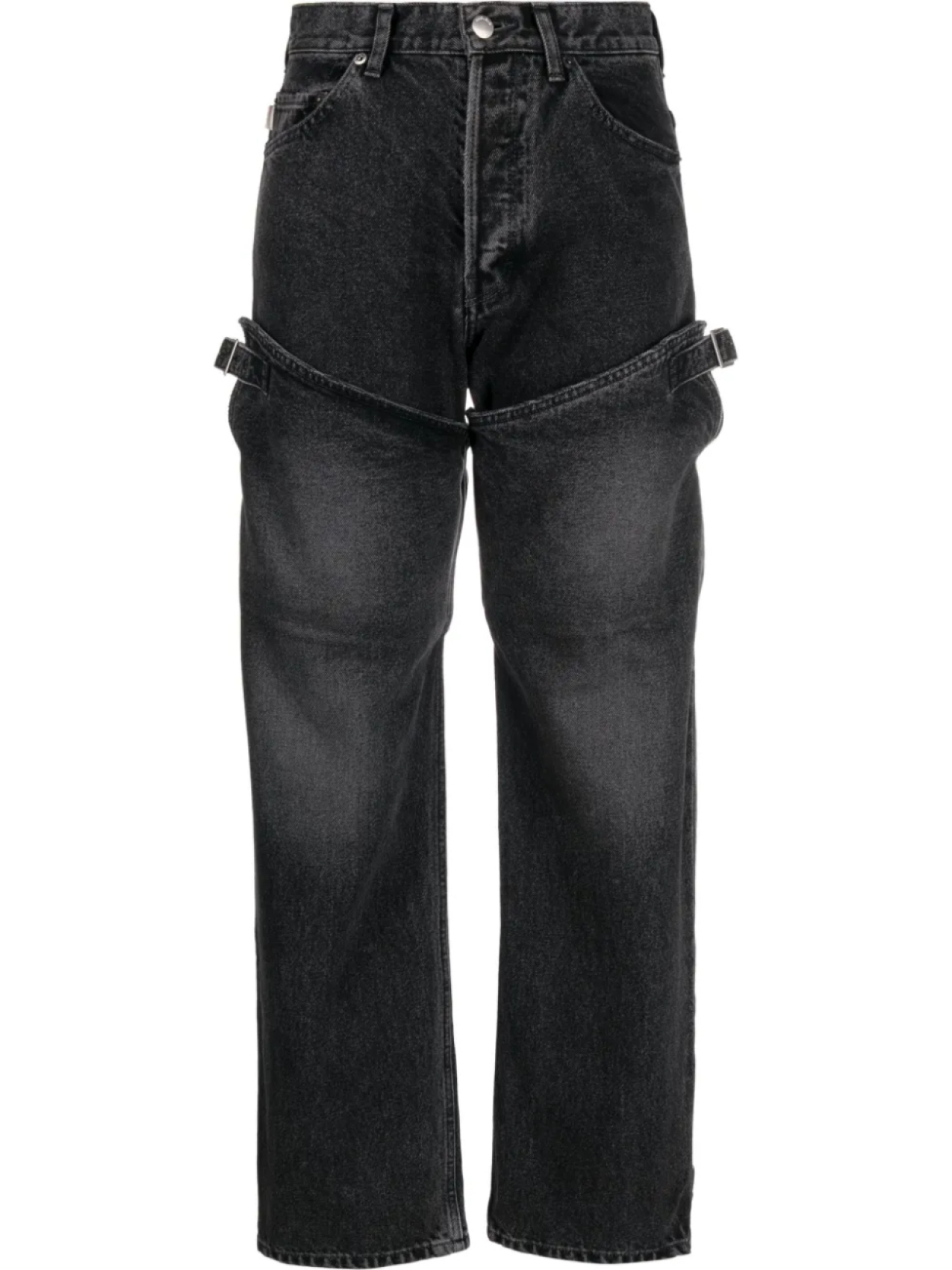 AMBUSH прямые джинсы, черный
AMBUSH прямые джинсы, черный