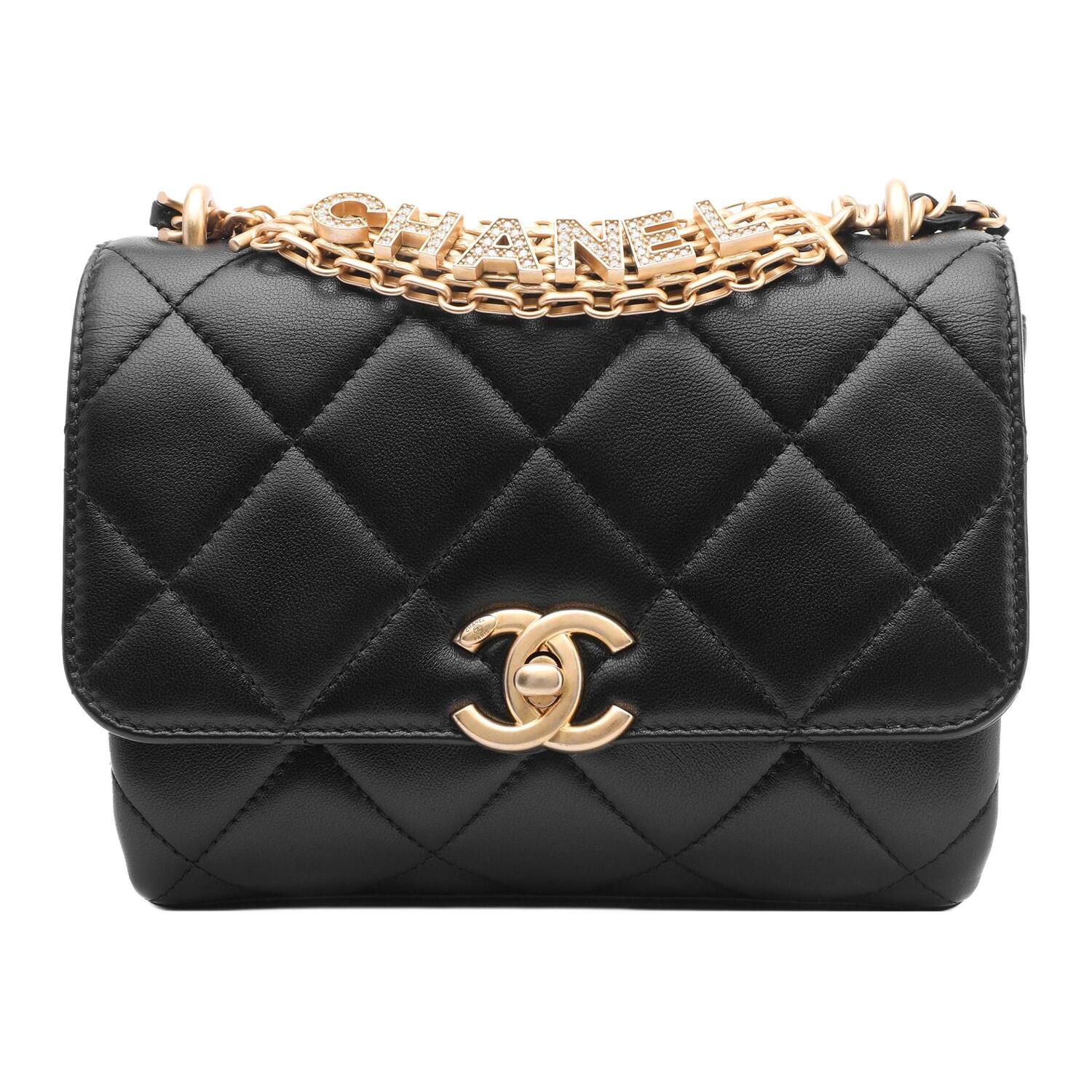 CHANEL 22SS Сумка через плечо из ягненка, мини кроссбоди женская черная
CHANEL 22SS Сумка через плечо из ягненка, мини кроссбоди женская черная