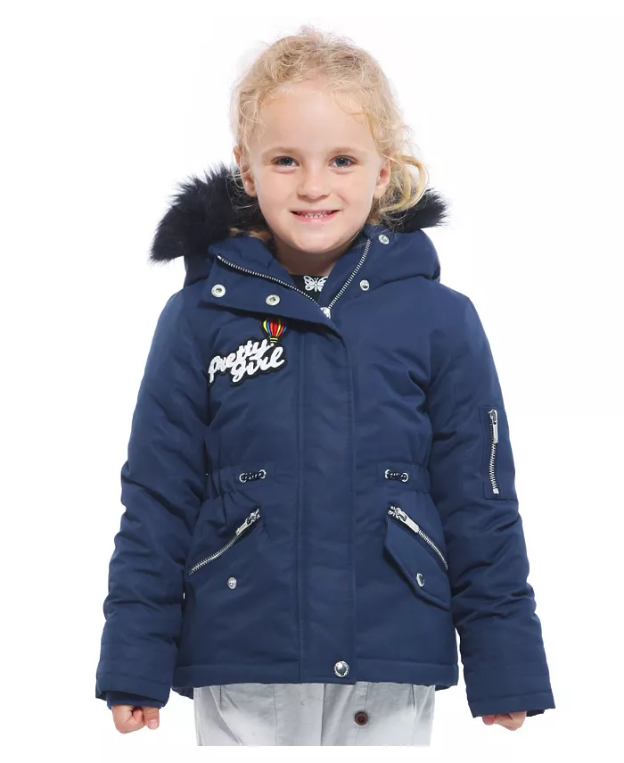 Детская парка с утепленным капюшоном Rokka&Rolla, синий
Детская парка с утепленным капюшоном Rokka&Rolla, синий