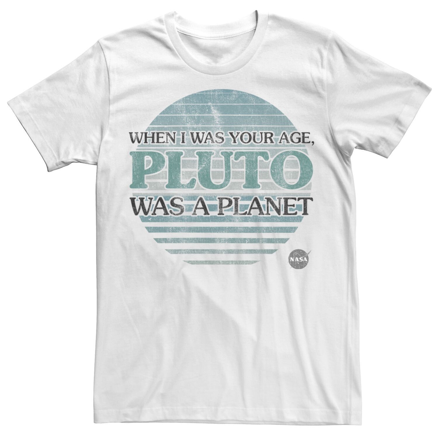 Мужская футболка NASA My Age Pluto Was A Planet Licensed Character 
Мужская футболка NASA My Age Pluto Was A Planet Licensed Character