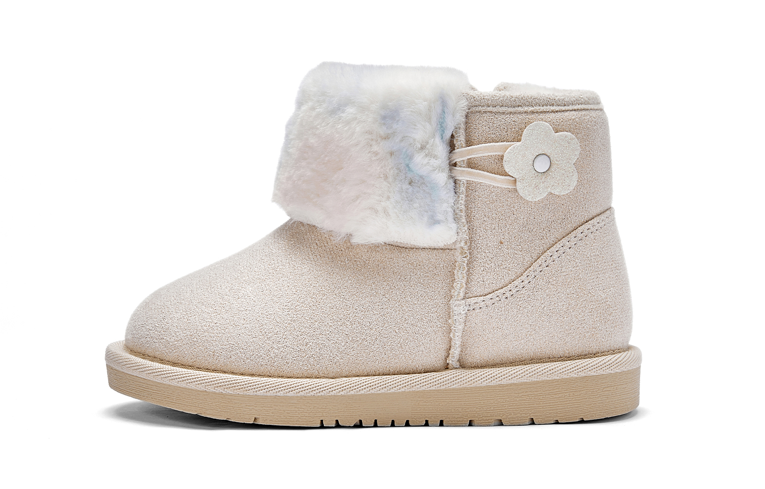 Детские зимние ботинки для дошкольников DAVE&BELLA, экрю 
Детские зимние ботинки для дошкольников DAVE&BELLA, экрю