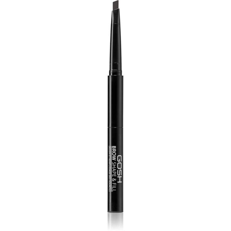 Gosh, Двусторонний карандаш для бровей Brow Shape & Fill, оттенок 002 Greybrown, 0,5 г
Gosh, Двусторонний карандаш для бровей Brow Shape & Fill, оттенок 002 Greybrown, 0,5 г