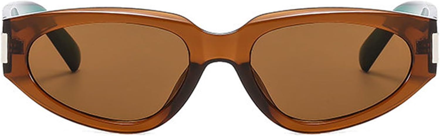 Солнцезащитные очки «кошачий глаз» от Helena Fashion для женщин, винтажные солнцезащитные очки в стиле Y2K, маленькая оправа, овальная форма, черные, защита от ультрафиолета UV400, C5
Солнцезащитные очки «кошачий глаз» от Helena Fashion для женщин, винтажные солнцезащитные очки в стиле Y2K, маленькая оправа, овальная форма, черные, защита от ультрафиолета UV400, C5