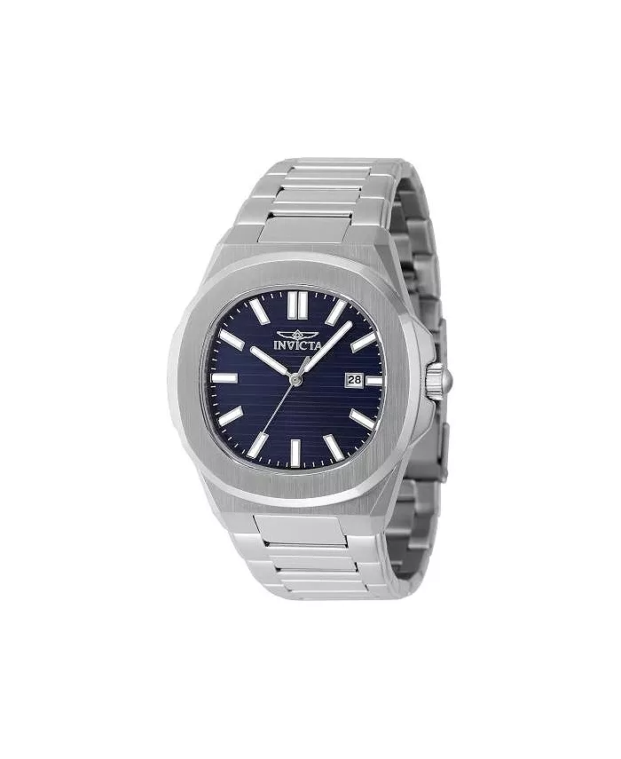 Мужские часы 48320 Speedway Quartz 3 Hand с синим циферблатом Invicta, серебряный
Мужские часы 48320 Speedway Quartz 3 Hand с синим циферблатом Invicta, серебряный