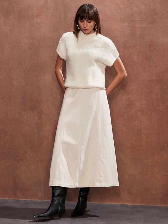 Юбка-трапеция деним для миниатюрных Ro&Zo, Natural
Юбка-трапеция деним для миниатюрных Ro&Zo, Natural