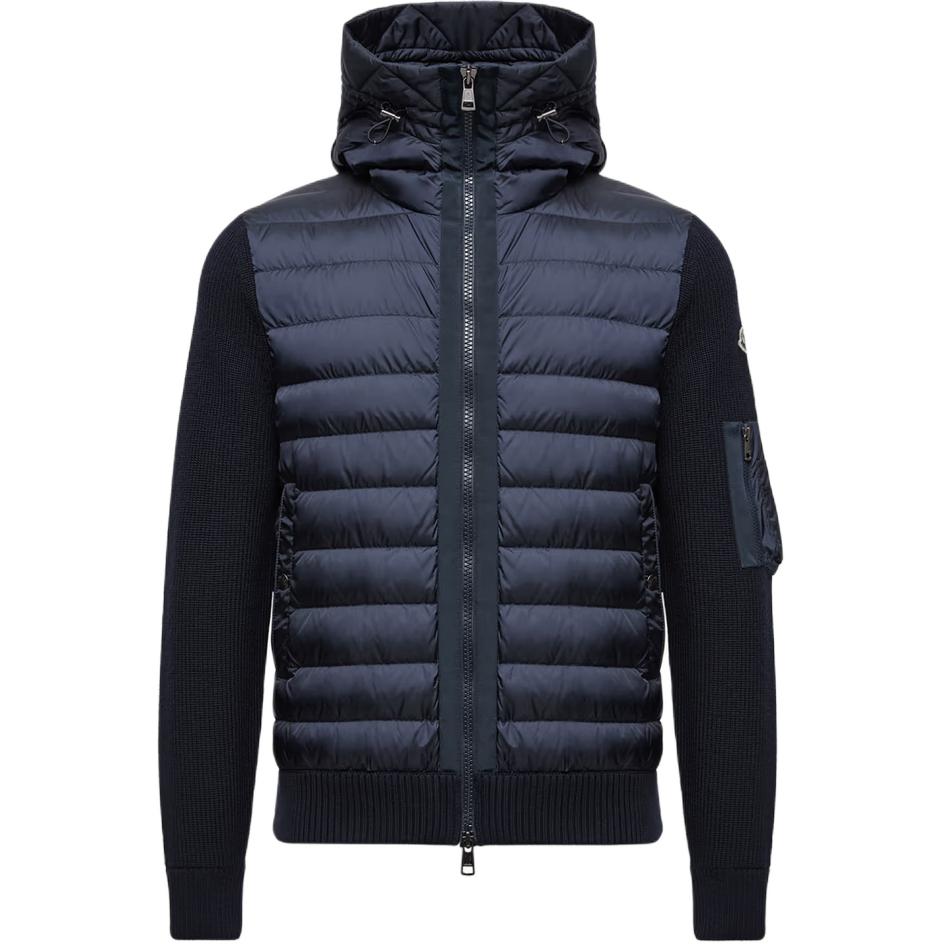 Стеганая куртка на молнии Moncler, синий
Стеганая куртка на молнии Moncler, синий