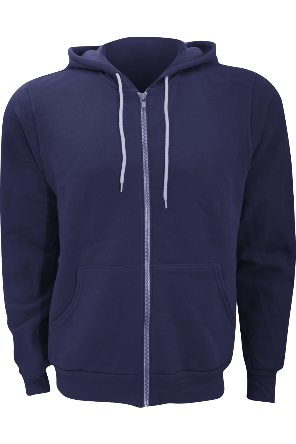 Толстовка с капюшоном из поликоттона и флиса унисекс на молнии / толстовка с капюшоном BELLA + CANVAS, темно-синий 
Толстовка с капюшоном из поликоттона и флиса унисекс на молнии / толстовка с капюшоном BELLA + CANVAS, темно-синий