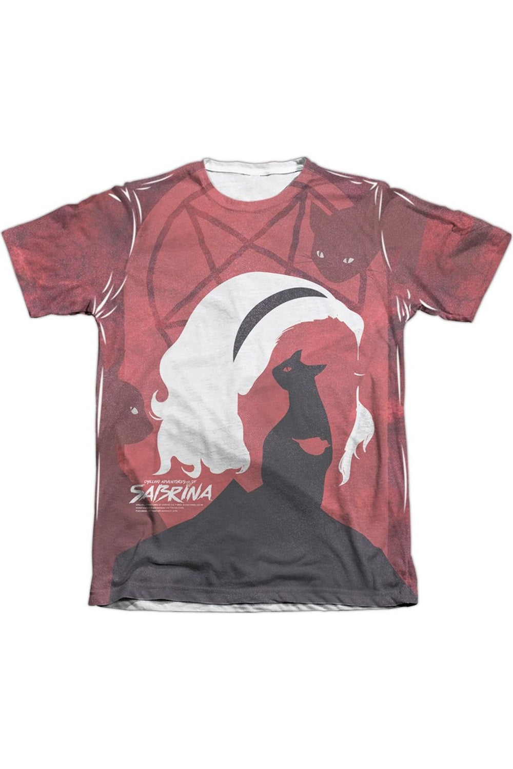 Футболка с коротким рукавом из полиэстера/хлопка для взрослых «Леденящие душу приключения кошек Сабрины» Gildan, белый
Футболка с коротким рукавом из полиэстера/хлопка для взрослых «Леденящие душу приключения кошек Сабрины» Gildan, белый