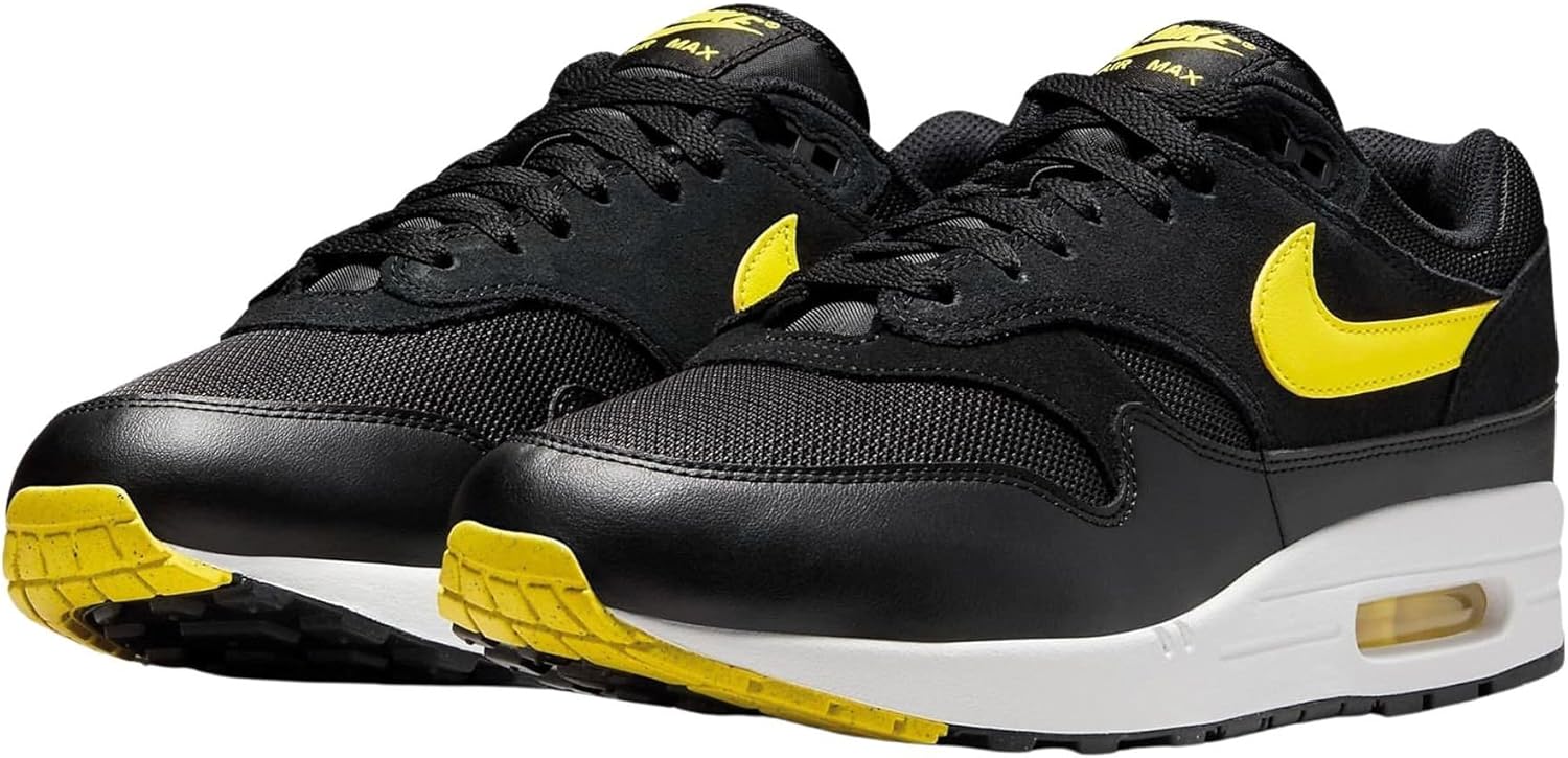 Мужские кроссовки Nike Air Max 1, Black Opti Yellow Summit White
Мужские кроссовки Nike Air Max 1, Black Opti Yellow Summit White