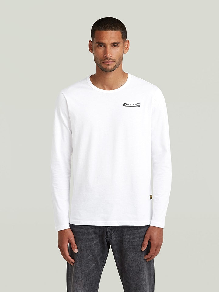 G-Star Белая рубашка с длинными рукавами
G-Star Белая рубашка с длинными рукавами