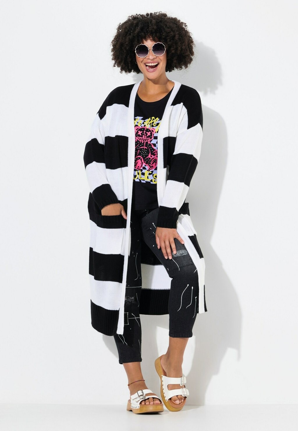 Кардиган CUT BLOCK STRIPES Angel of Style, белый
Кардиган CUT BLOCK STRIPES Angel of Style, белый