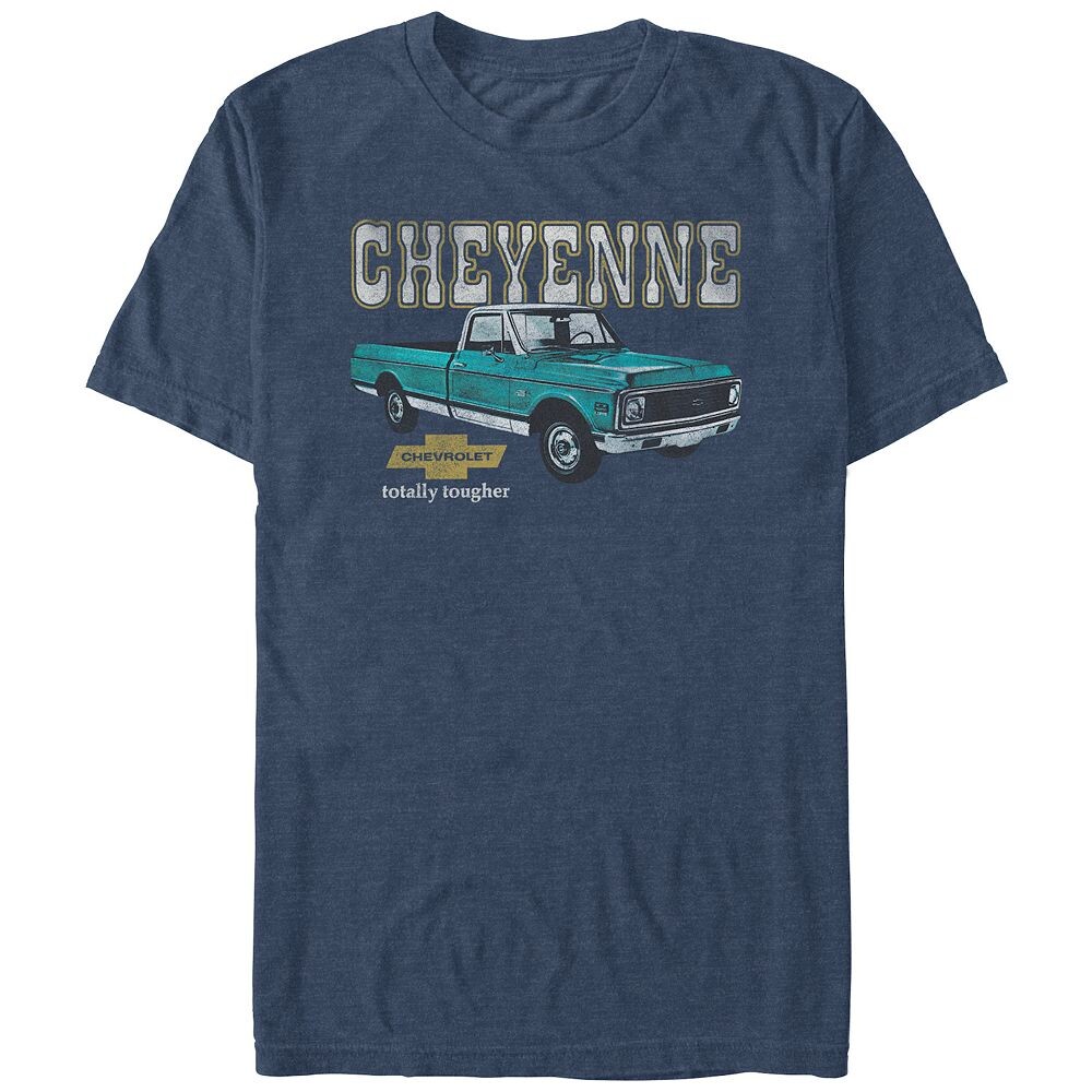 Мужская футболка с рисунком Chevrolet Cheyenne Licensed Character, цвет Navy Heather
Мужская футболка с рисунком Chevrolet Cheyenne Licensed Character, цвет Navy Heather