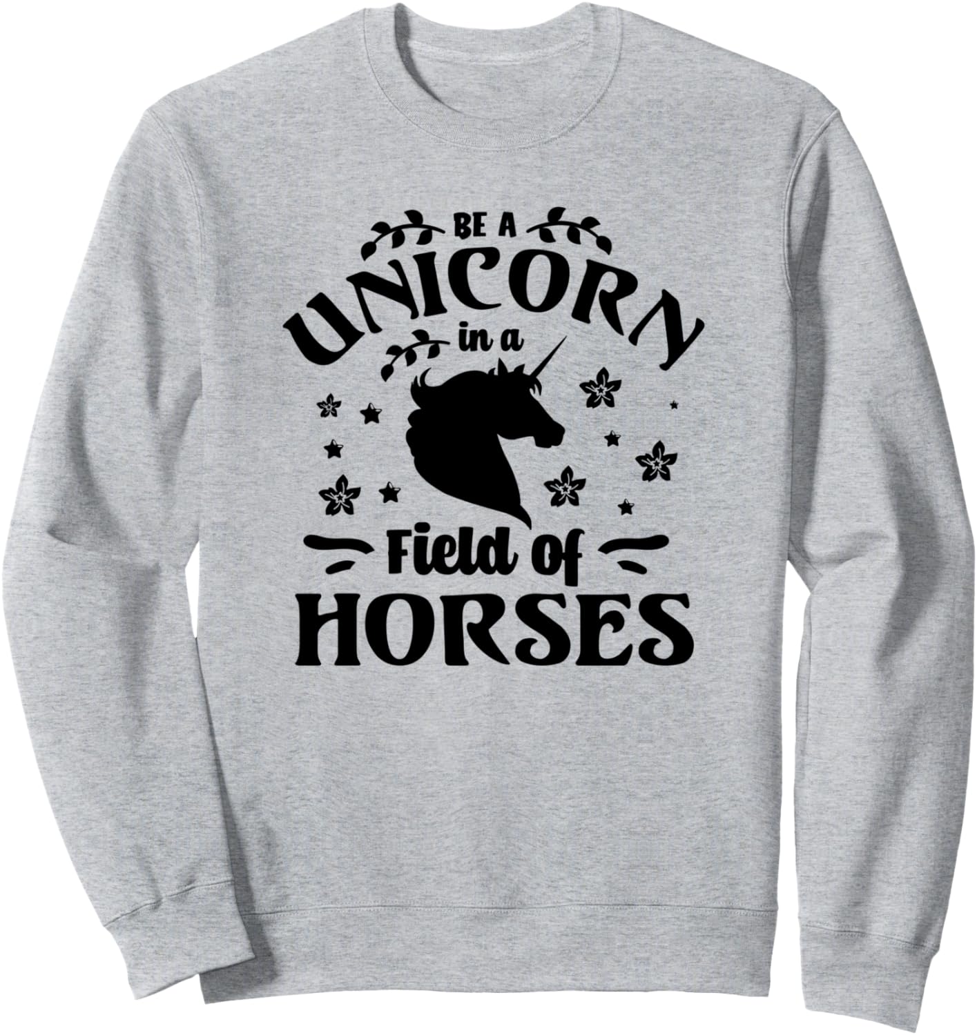 Забавная толстовка для любителей единорогов Be A Unicorn In A Field Of Horses, серый
Забавная толстовка для любителей единорогов Be A Unicorn In A Field Of Horses, серый
