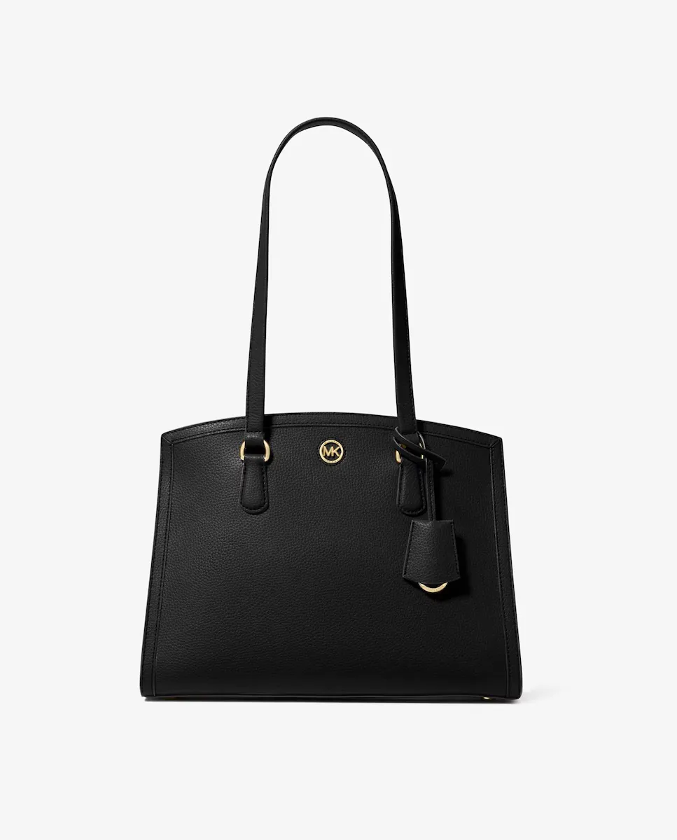 Сумка-тоут Chantal из кожи через плечо Michael Michael Kors, черный
Сумка-тоут Chantal из кожи через плечо Michael Michael Kors, черный