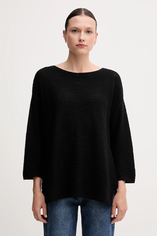 Свитер с добавлением льна United Colors Of Benetton, черный
Свитер с добавлением льна United Colors Of Benetton, черный
