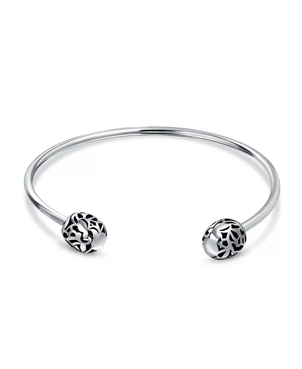 Любовное послание с филигранной винтовой застежкой, браслет-манжета из европейских бусин, стерлинговое серебро Bling Jewelry, silver
Любовное послание с филигранной винтовой застежкой, браслет-манжета из европейских бусин, стерлинговое серебро Bling Jewelry, silver