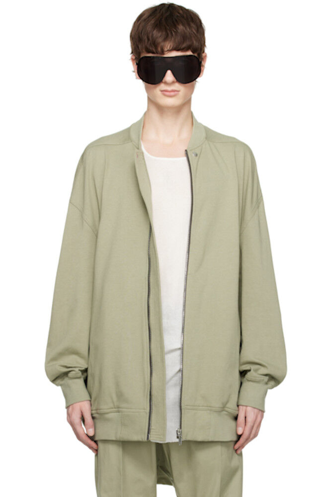 Зеленая толстовка-бомбер Hollywood Jumbo Flight Rick Owens
Зеленая толстовка-бомбер Hollywood Jumbo Flight Rick Owens