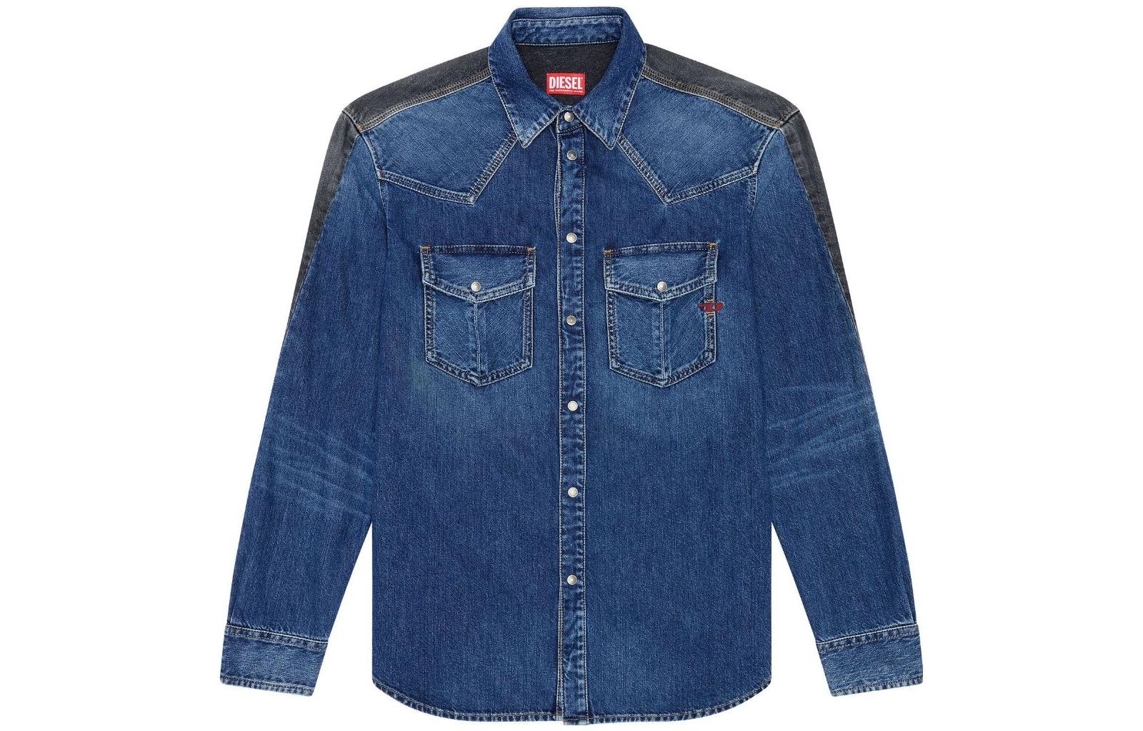 DIESEL Рубашка мужская синяя black
DIESEL Рубашка мужская синяя black