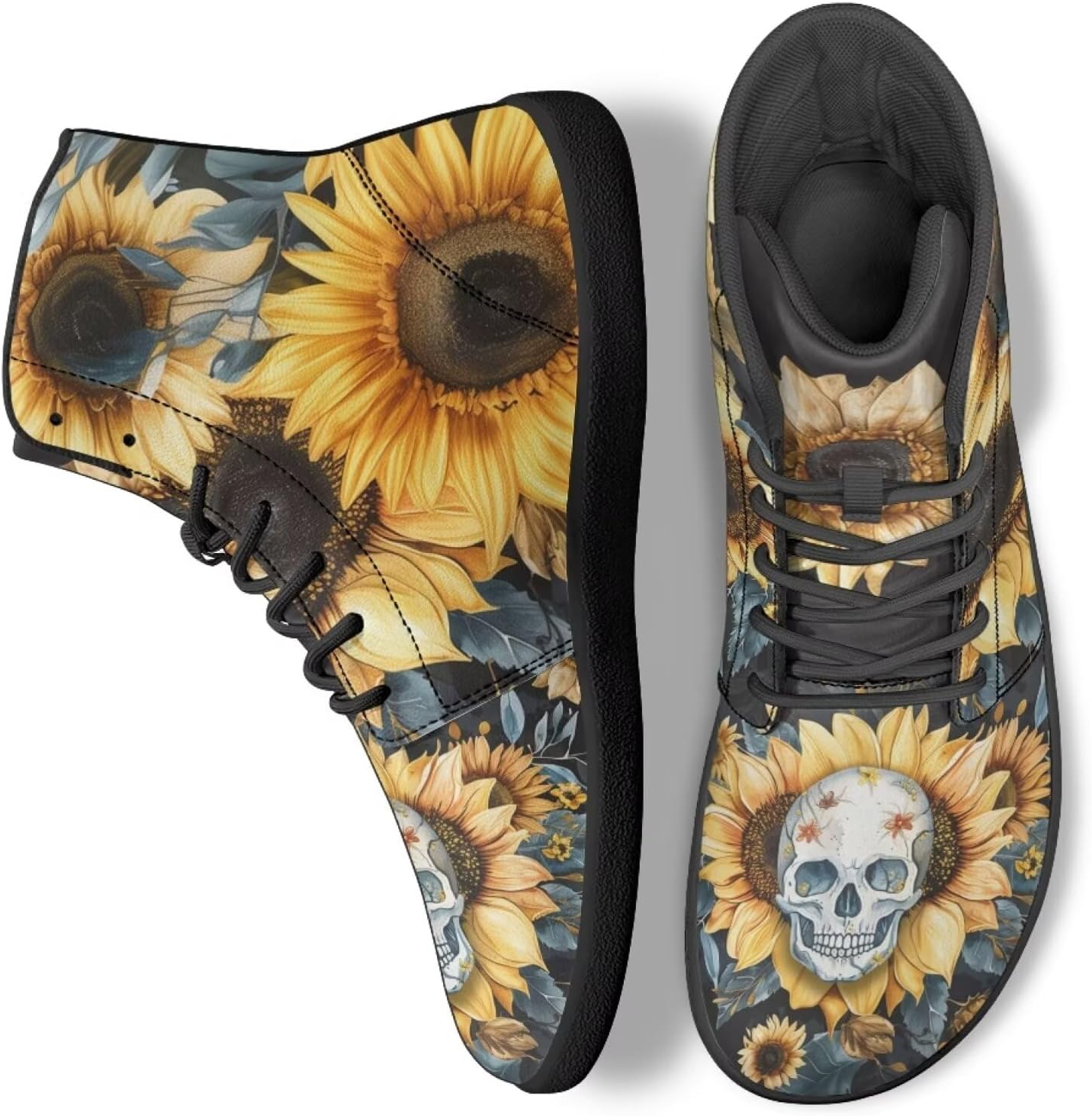 Кеды с высоким берцем в виде черепа для мужчин и женщин, повседневная обувь для ходьбы, работы и бега Ecaestolph, синий
Кеды с высоким берцем в виде черепа для мужчин и женщин, повседневная обувь для ходьбы, работы и бега Ecaestolph, синий