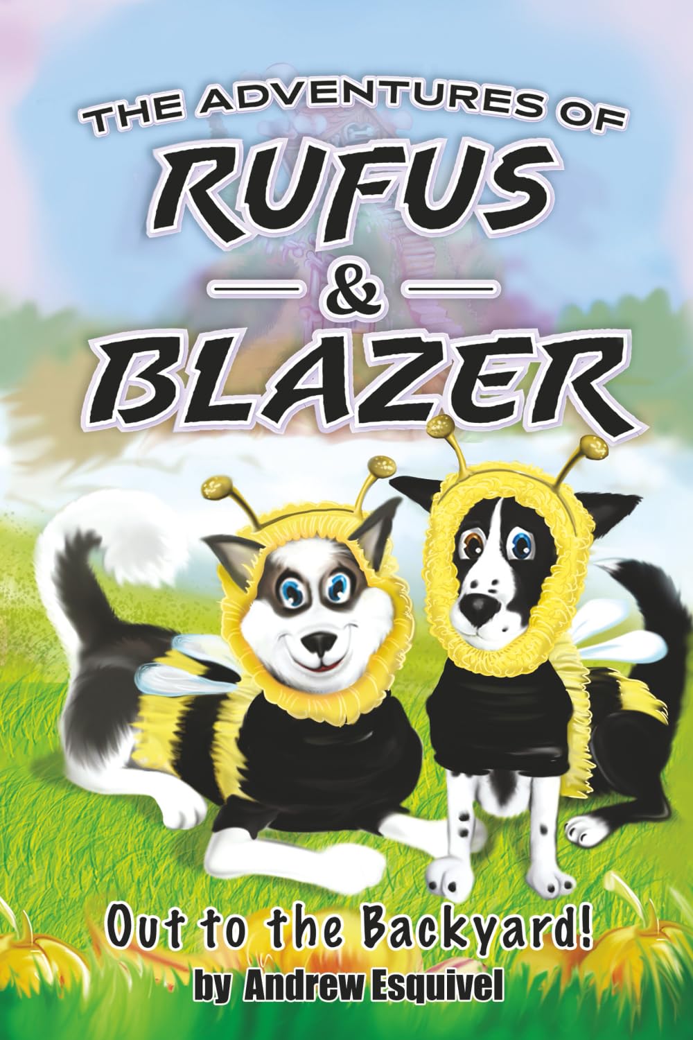The Adventures of Rufus & Blazer: Out to the Backyard: Funny Cartoon Adventure Story involving Dogs, Huskies, Bees and more! | 6x9 inches, 28 pages | ... | great for gifts, birthdays and holidays (AE PHOTO CRAFT LLC)
The Adventures of Rufus & Blazer: Out to the Backyard: Funny Cartoon Adventure Story involving Dogs, Huskies, Bees and more! | 6x9 inches, 28 pages | ... | great for gifts, birthdays and holidays (AE PHOTO CRAFT LLC)