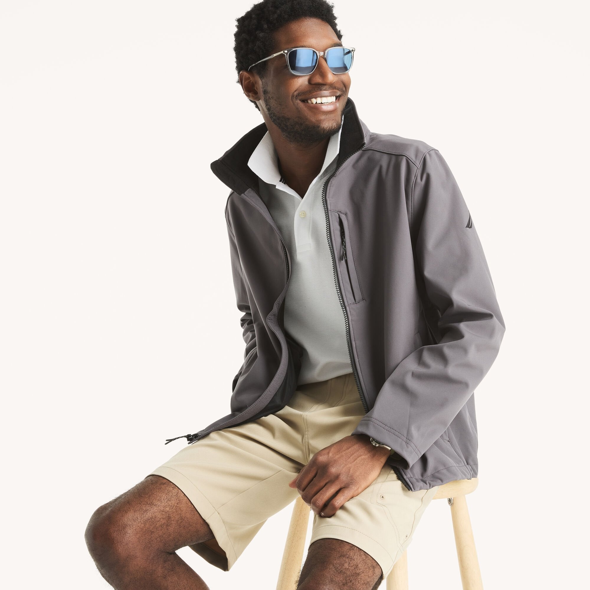 Мужская куртка Nautica с застежкой-молнией, цвет grey heather, Серый, Мужская куртка Nautica с застежкой-молнией, цвет grey heather
Мужская куртка Nautica с застежкой-молнией, цвет grey heather, Серый, Мужская куртка Nautica с застежкой-молнией, цвет grey heather