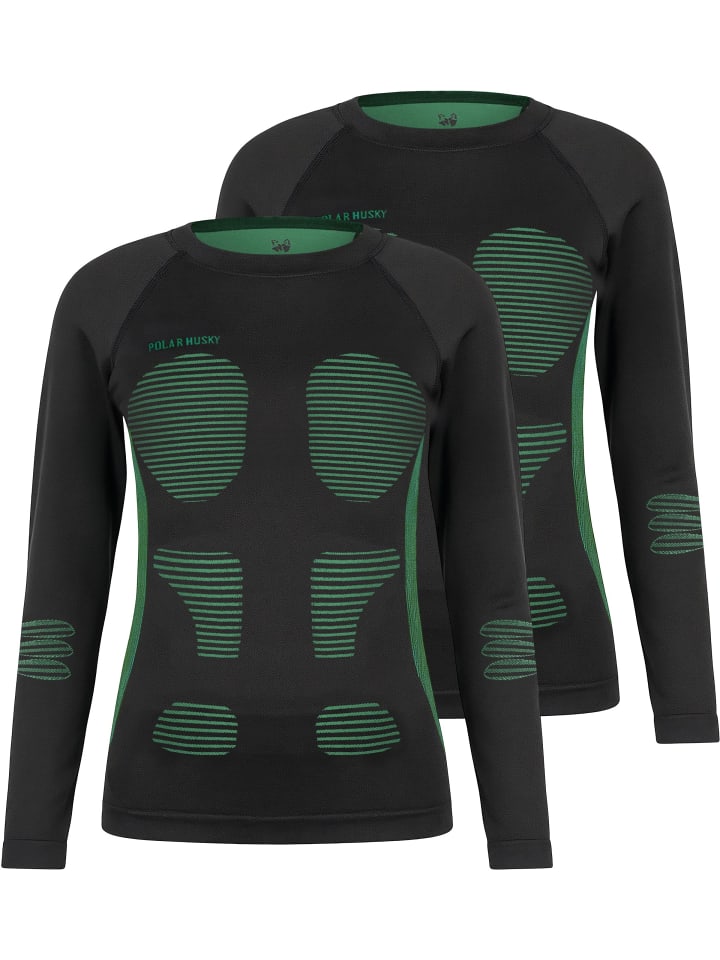 Normani 2 терморубашки с длинными рукавами для женщин и мужчин, зеленого цвета
Normani 2 терморубашки с длинными рукавами для женщин и мужчин, зеленого цвета