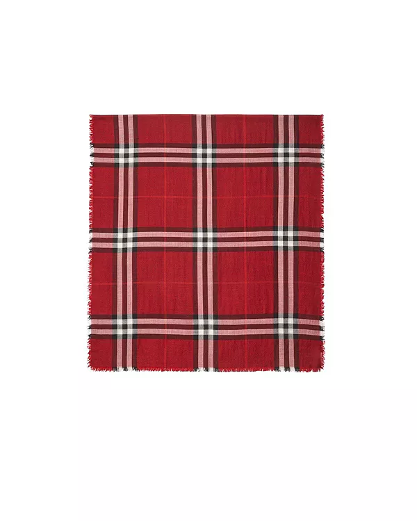 Двусторонний клетчатый шарф из шерсти и шелка. Burberry, красный
Двусторонний клетчатый шарф из шерсти и шелка. Burberry, красный