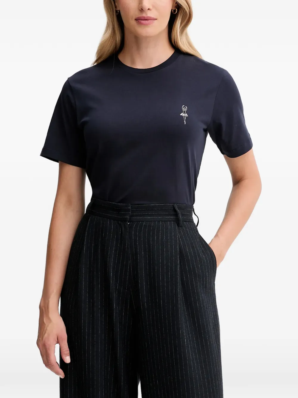 Топ с балетными деталями Bally, синий
Топ с балетными деталями Bally, синий