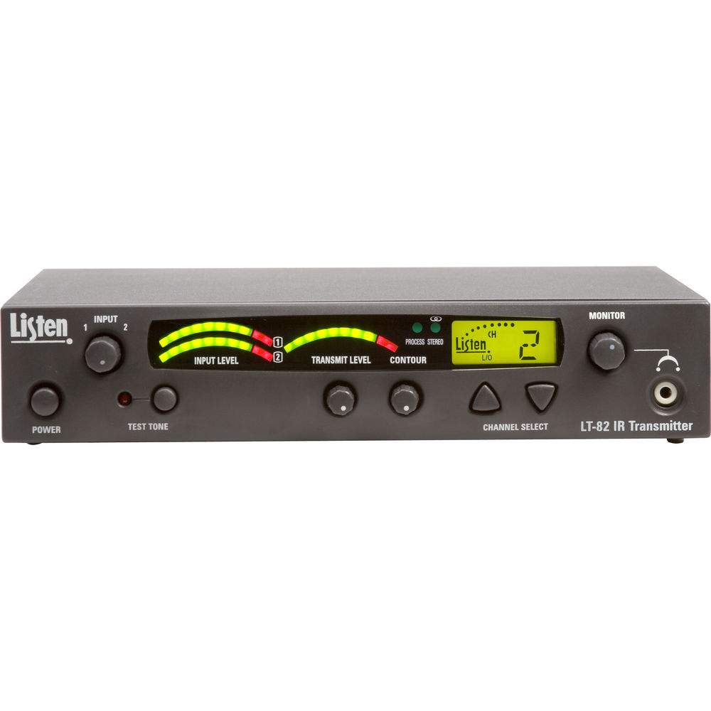Listen Technologies ListenIR LT-82 1-Channel Transmitter
Listen Technologies ListenIR LT-82 1-Channel Transmitter