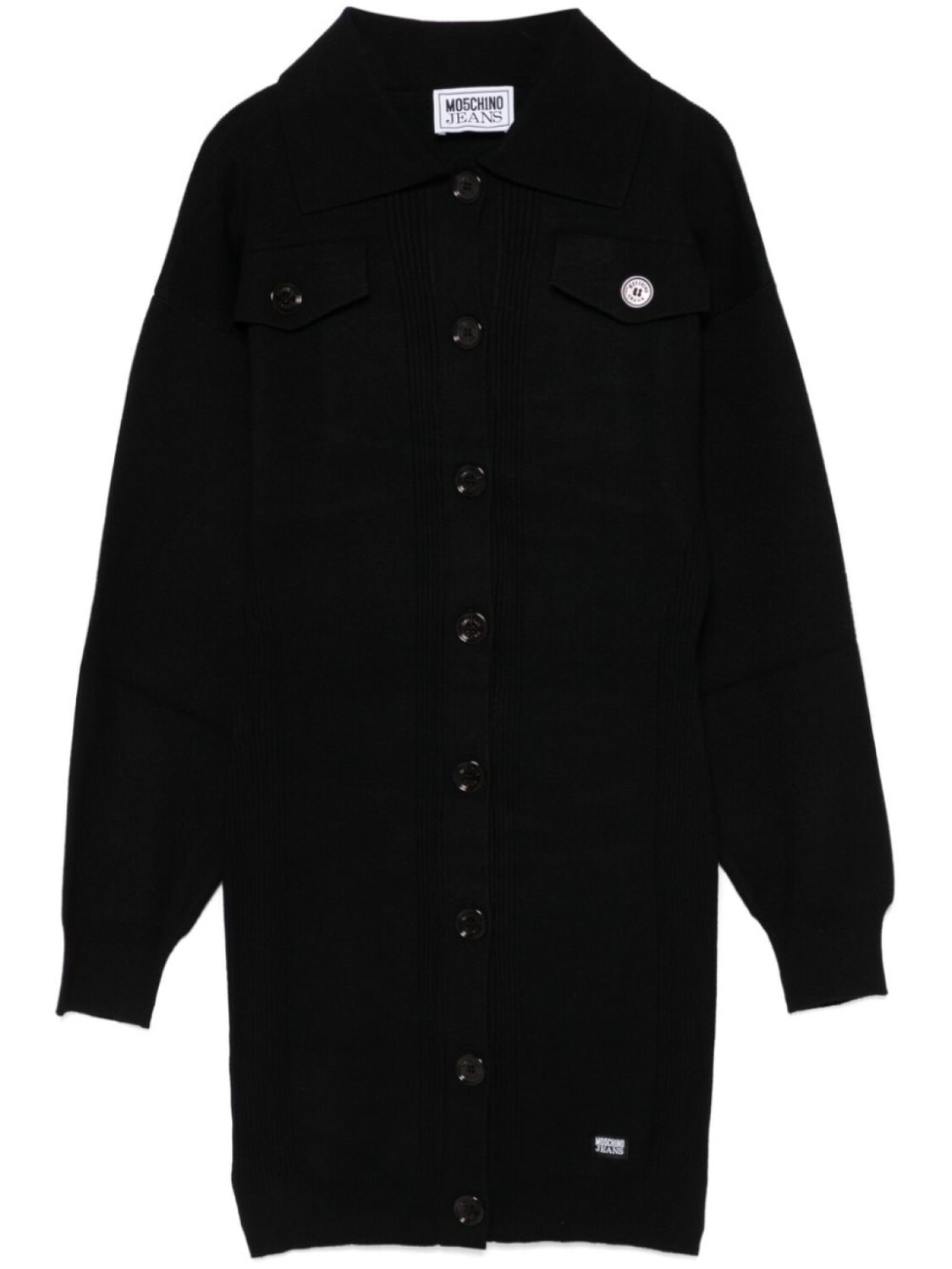 MOSCHINO JEANS трикотажное платье мини, черный 
MOSCHINO JEANS трикотажное платье мини, черный