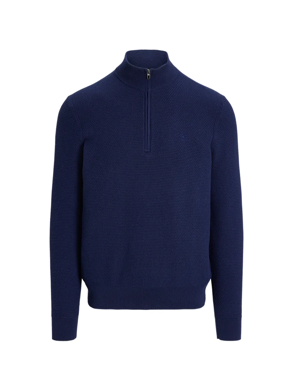 Свитер вафельной вязки с наполовину застежкой-молнией Rlx Ralph Lauren, синий
Свитер вафельной вязки с наполовину застежкой-молнией Rlx Ralph Lauren, синий