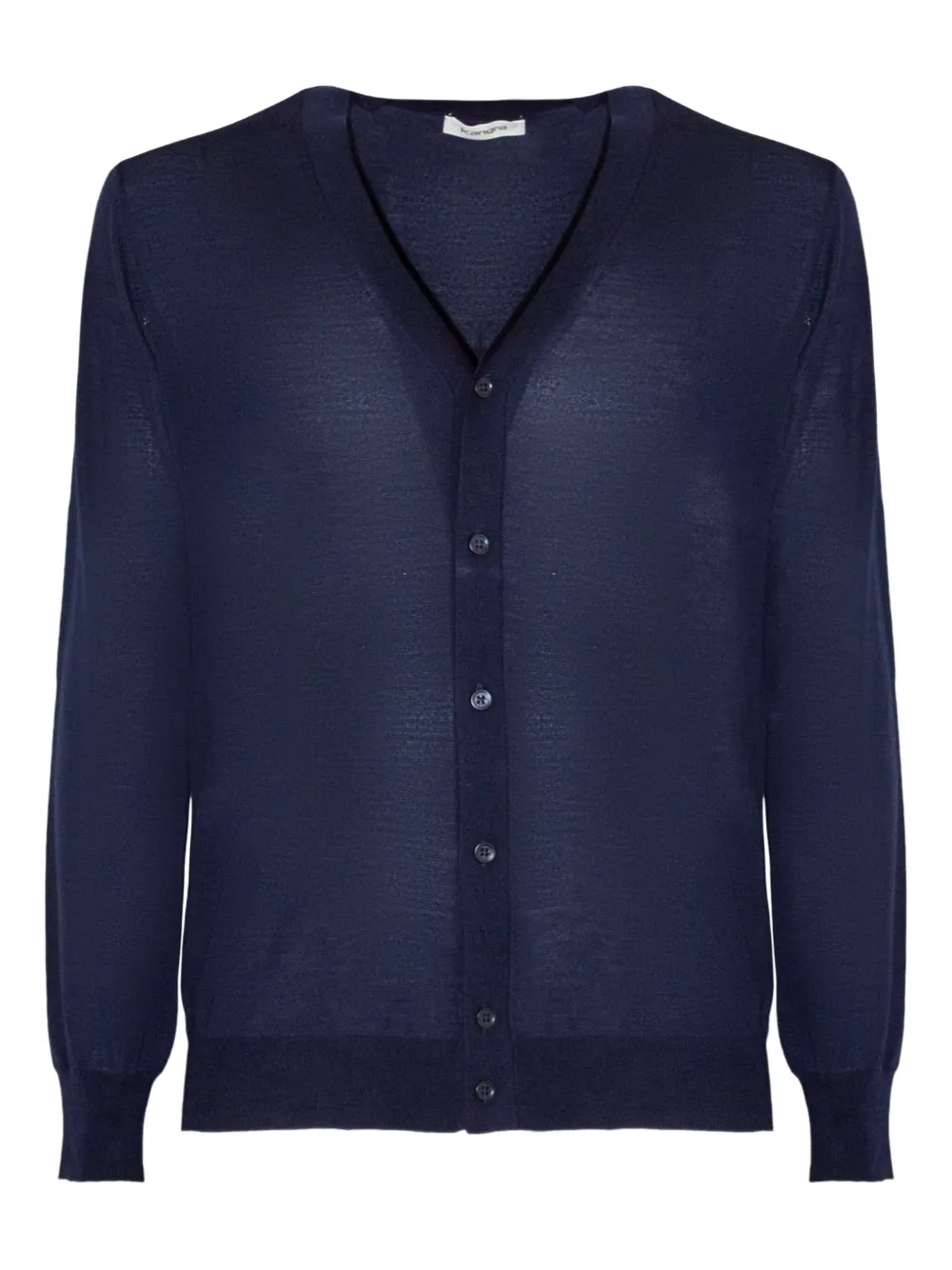 Кардиган с V-образным вырезом и ребристой отделкой Kangra, синий
Кардиган с V-образным вырезом и ребристой отделкой Kangra, синий