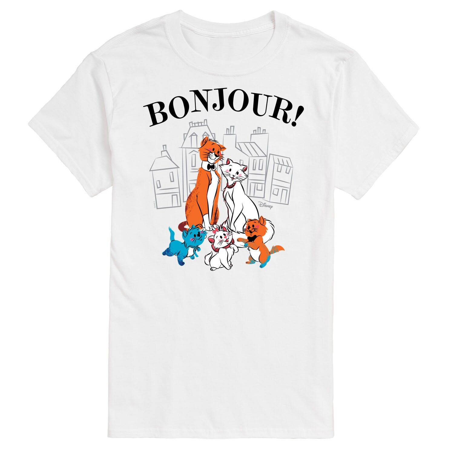 Футболка с рисунком Disney's Aristocats Big & Tall Bonjour License
Футболка с рисунком Disney's Aristocats Big & Tall Bonjour License