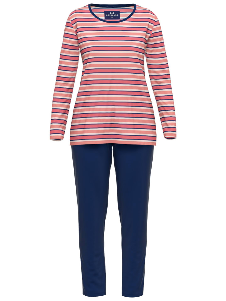 Götzburg Пижама «Гаага» в красно-средную полоску
Götzburg Пижама «Гаага» в красно-средную полоску